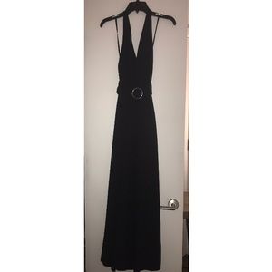 Club Monaco | Black Floor Length Dress | Small